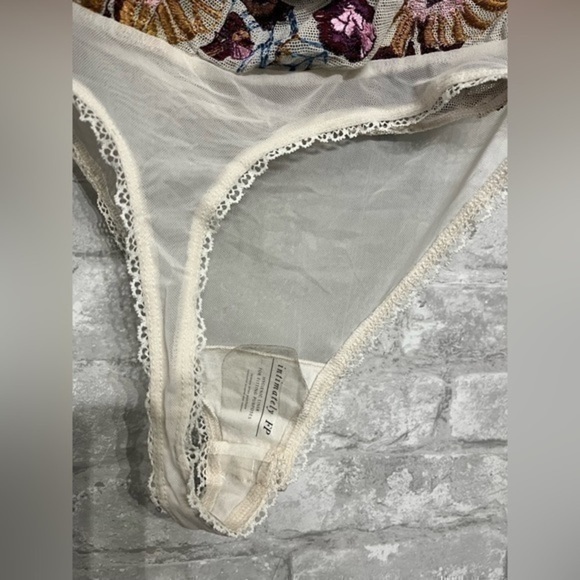 FREE PEOPLE | Intimately Day Date Bodysuit in Pink Plum Combo-size small‌ - Picture 13 of 15